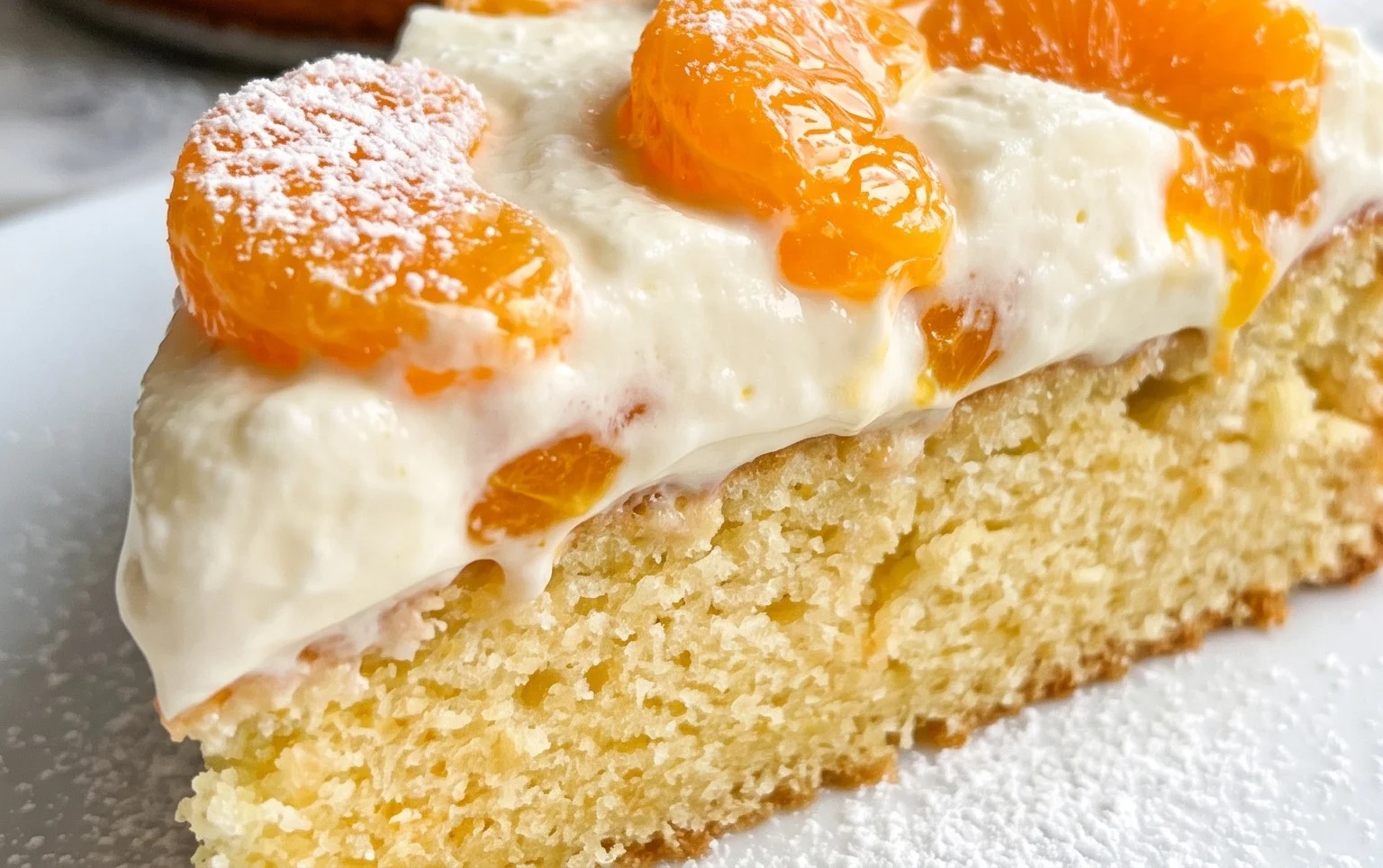 Fantakuchen mit Schmand – cremig lecker mit Mandarinen