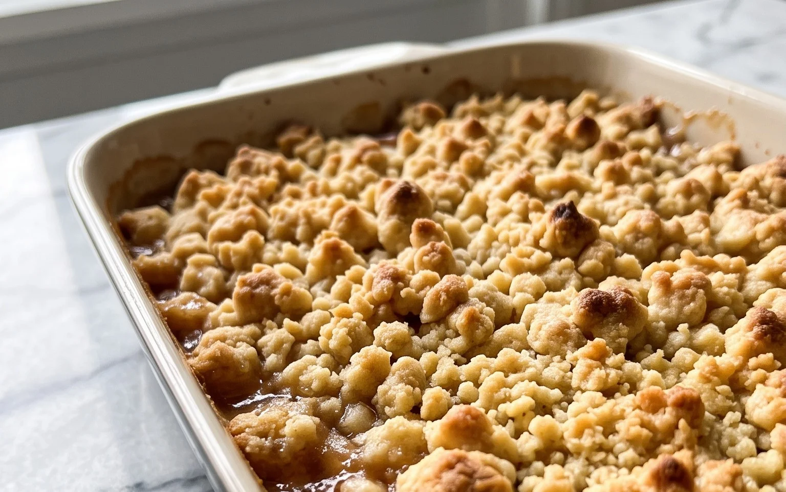Apple Crumble: Knuspriges Apfel-Dessert, das Herzen erwärmt