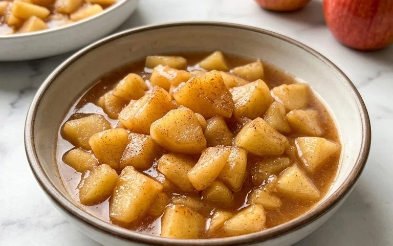 Einfach geschmorte Äpfel: Schnelles & wärmendes Rezept