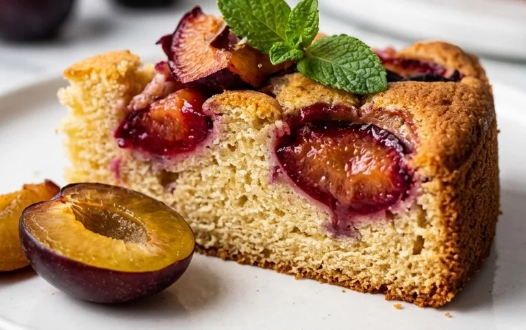 Ach wie schön: ein 10-Minute-Plum-Cake!