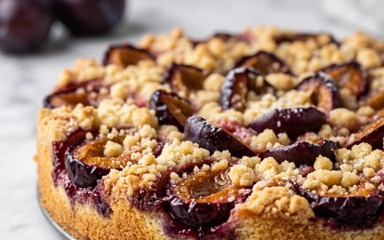 Saftige Pflaumentorte: Herbstlicher Genuss – Rezept