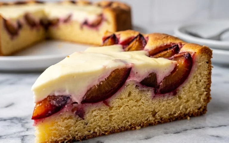 Schneller Zwetschgenkuchen mit Schmandguss: Blitzschneller Genuss