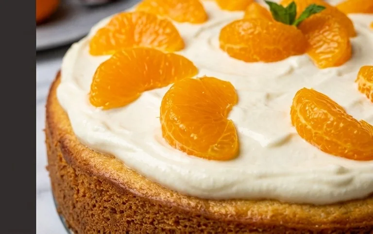 Fantakuchen mit Schmand – cremig lecker mit Mandarinen